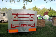 Rallye Český Krumlov: Čtvrtek - servisní areál